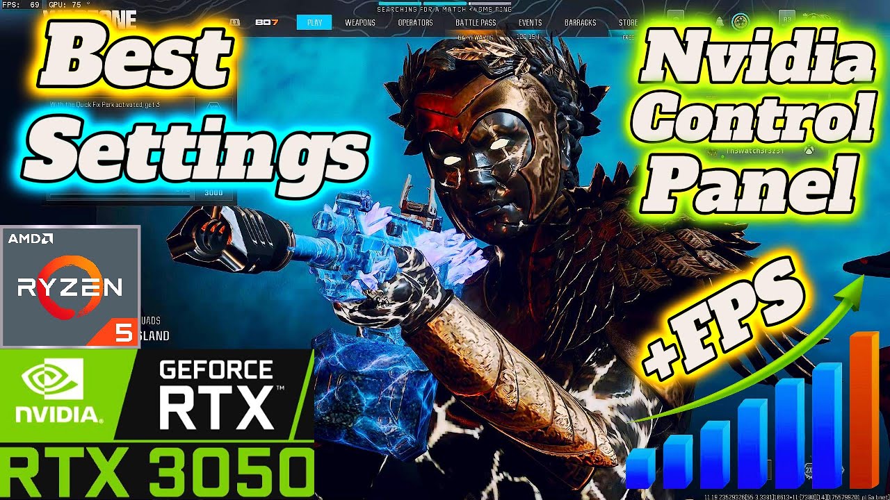 Aprende a OPTIMIZAR Cualquier GRÁFICA Para SUPER Rendimiento en WARZONE 🔥( RTX 3050 + Ryzen 5 5500 )