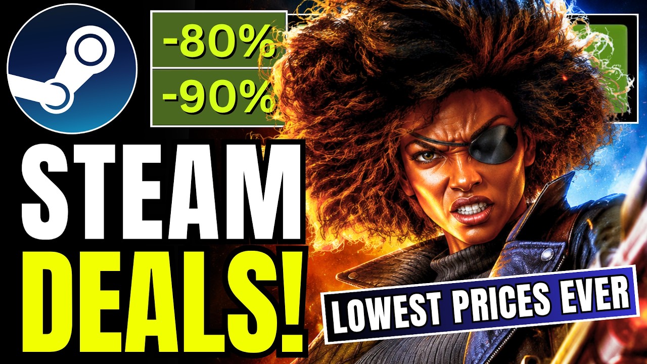 БЕЗУМНЫЕ скидки в Steam уже здесь! 20 игр по исторически низким ценам!