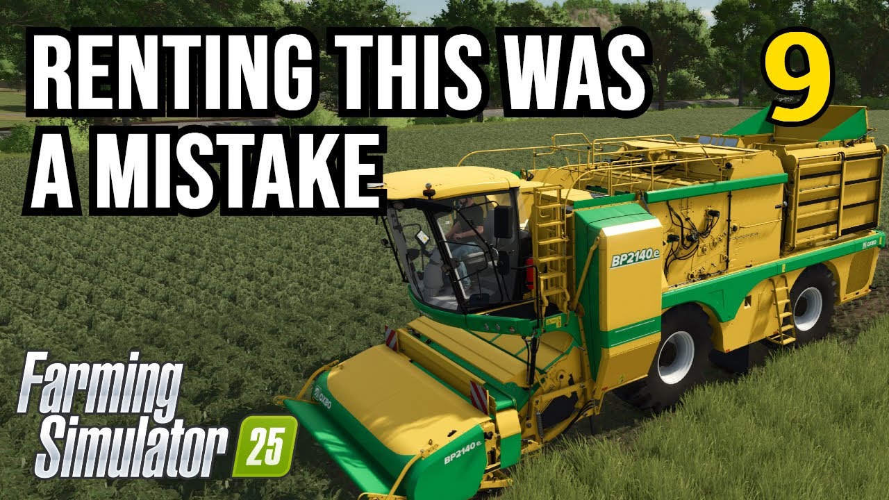 This was a terrible idea - Ep9 - Farming Simulator 25
