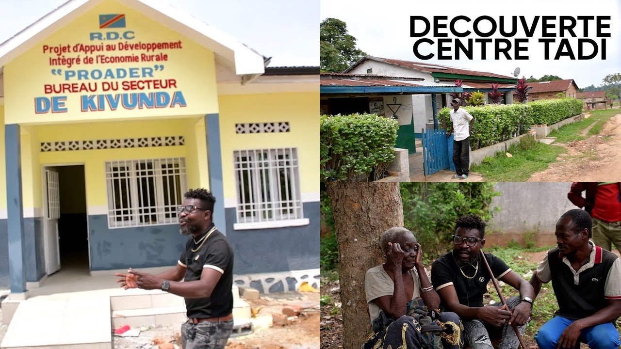 DÉCOUVERTE CENTRE TADI, LE VILLAGE DES GRANDS OPÉRATEURS ÉCONOMIQUES DE L'ÉPOQUE DU ZAÏRE PDT MOBUTU