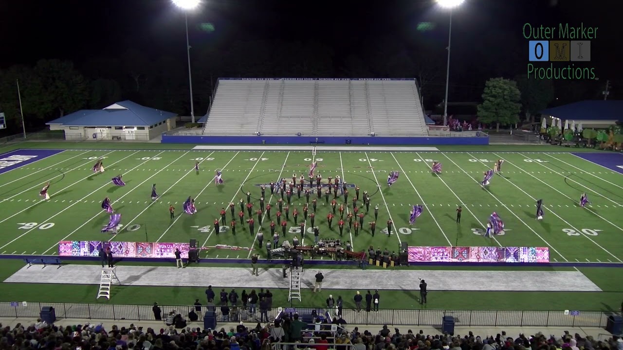 Marietta High School Performance At the 2024 Cobb County Schools System Marching Band Exhibition