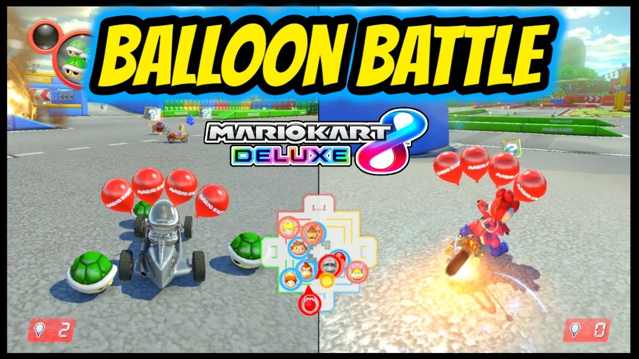Mario Kart 8 Deluxe | Father And Son - Balloon Battle