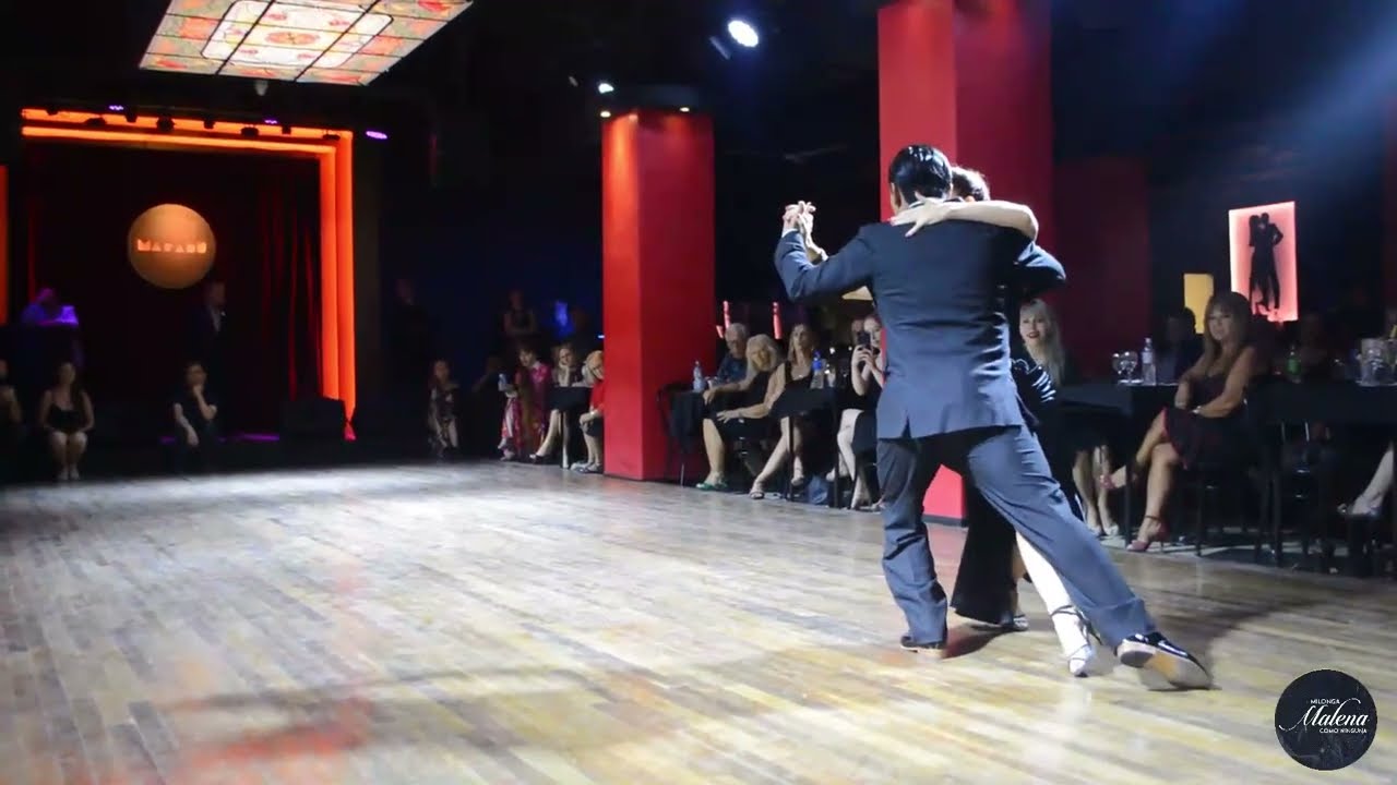 Jimena Hoeffner & Max Piero Vera en Milonga Malena 
