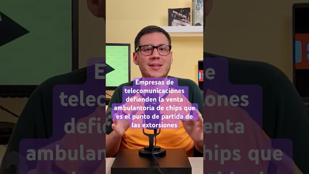 Claro y dem&aacute;s operadoras defienden la venta ambulatoria de chips que es origen de extorsiones