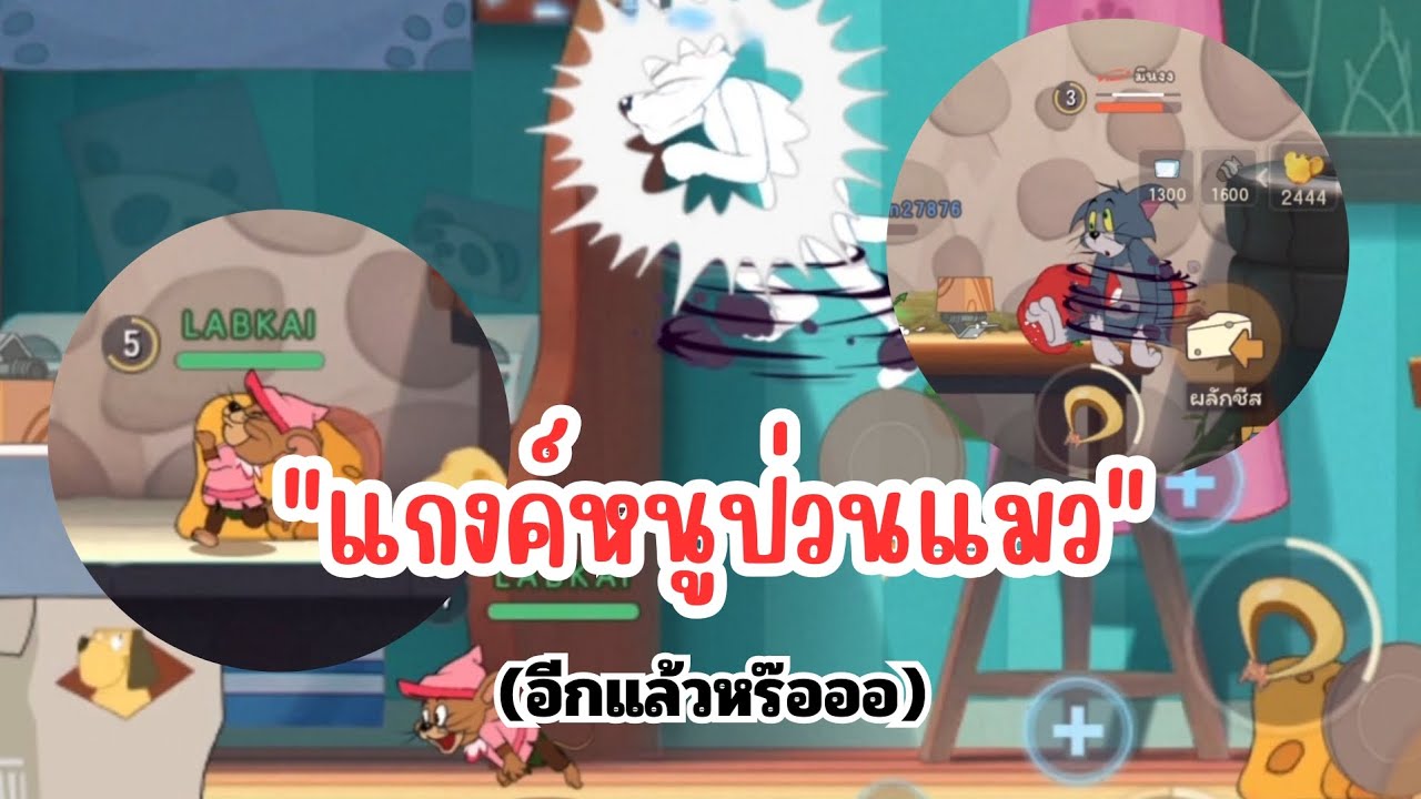 แกงค์หนูกลับมาเพื่อป่วนอีกครั้ง... Tom and Jerry chase