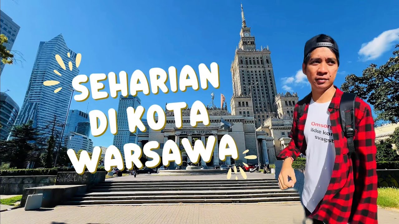 Seharian di kota Warsawa Polandia 🇵🇱 | Adnan vlog Polandia 🇵🇱