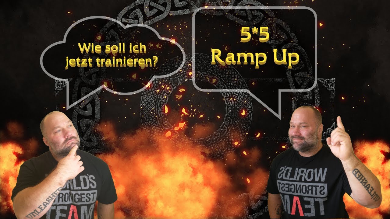 5*5 Ramp Up - MEIN AKTUELLER TRAININGSPLAN #brock_n_talk #1 kraftsport strongman bankdrücken fitness