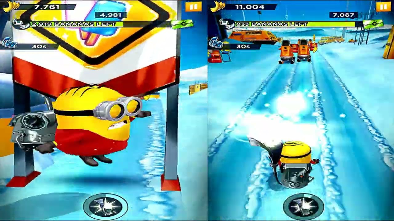 Despicable Me Minion Rush! Android Reverse Gameplay - Daily Challenge, Episode 717
