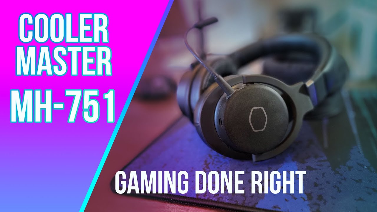 (BEST VALUE Gaming Headset) Cooler Master MH-751 - Headphone Highlight