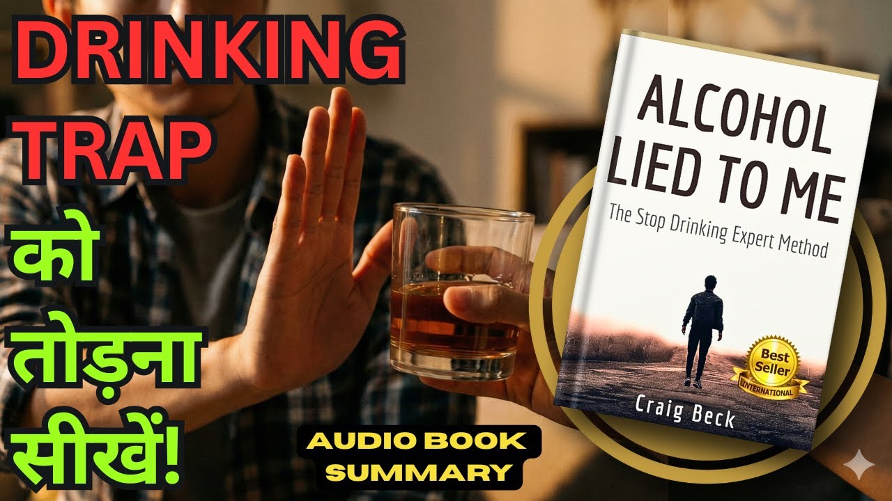 Alcohol Lied to Me by Craig Beck | Hindi Book Summary | शराब का सबसे बड़ा झूठ | Quit Drinking | Audio