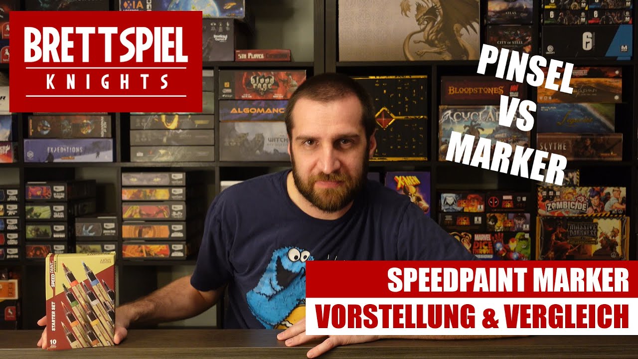 Miniaturen bemalen: Pinsel vs. Marker - The Army Painter Speedpaints