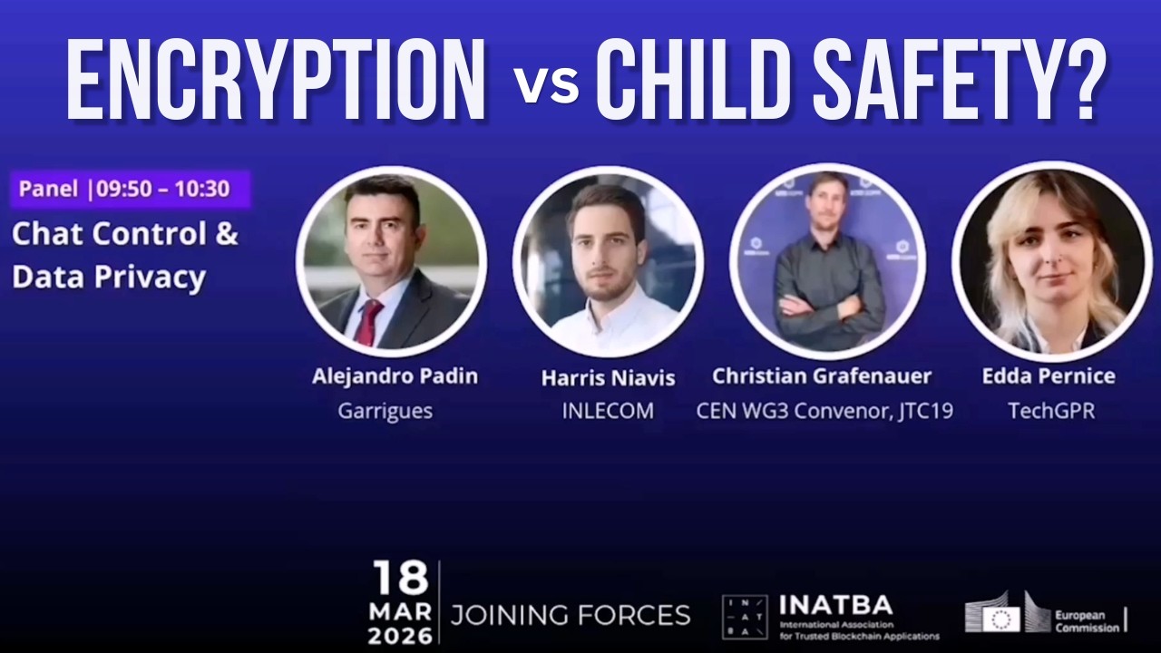 Encryption vs Child Safety? / @inatba Brussels 2026