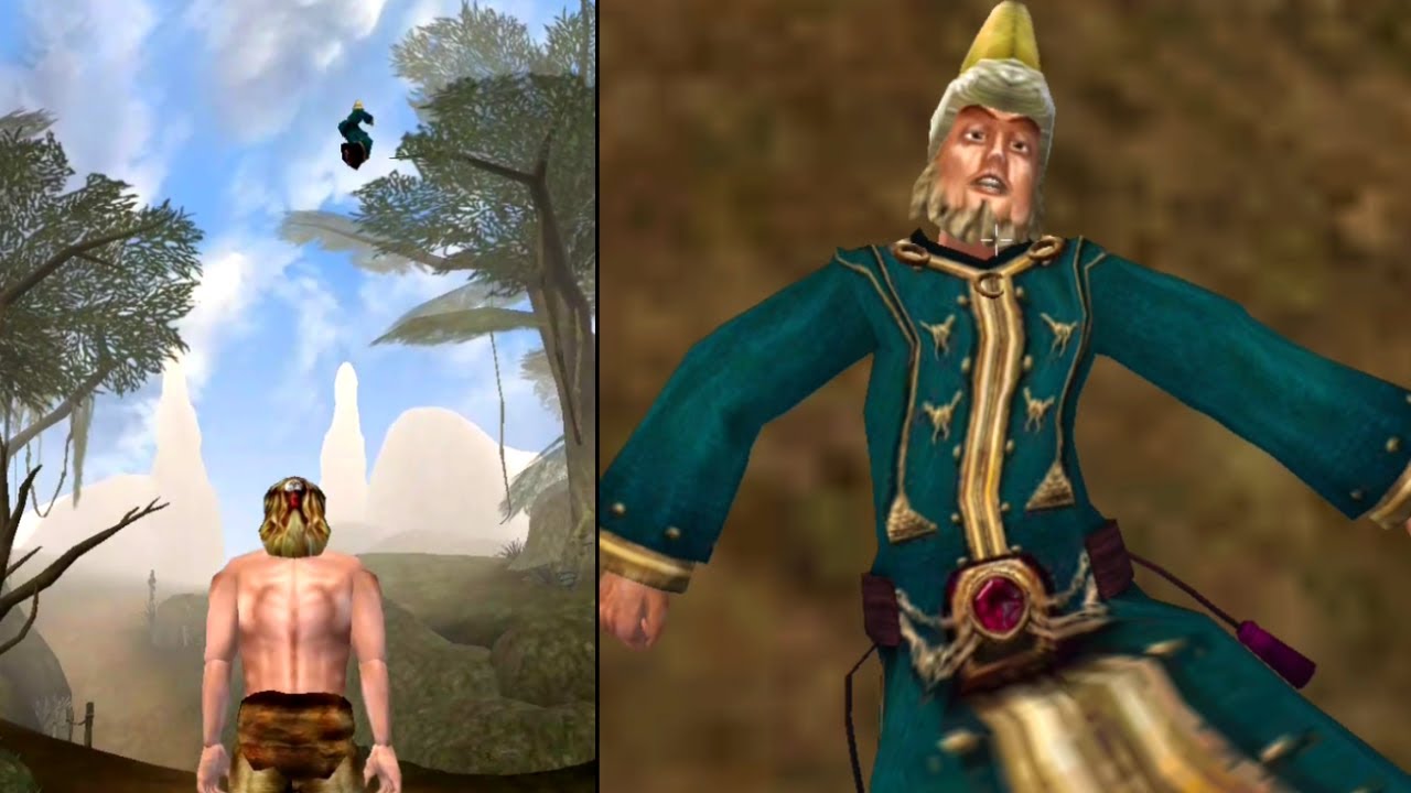 Trying to catch Tarhiel and save his life - Morrowind - (2002) PC - Elder Scrolls - Retro Nostalgia