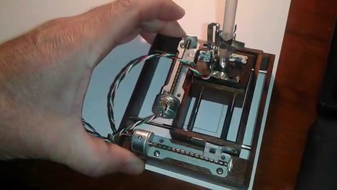 Micro Mini CNC Plotter - Part 2 - Testing Hardware and Software