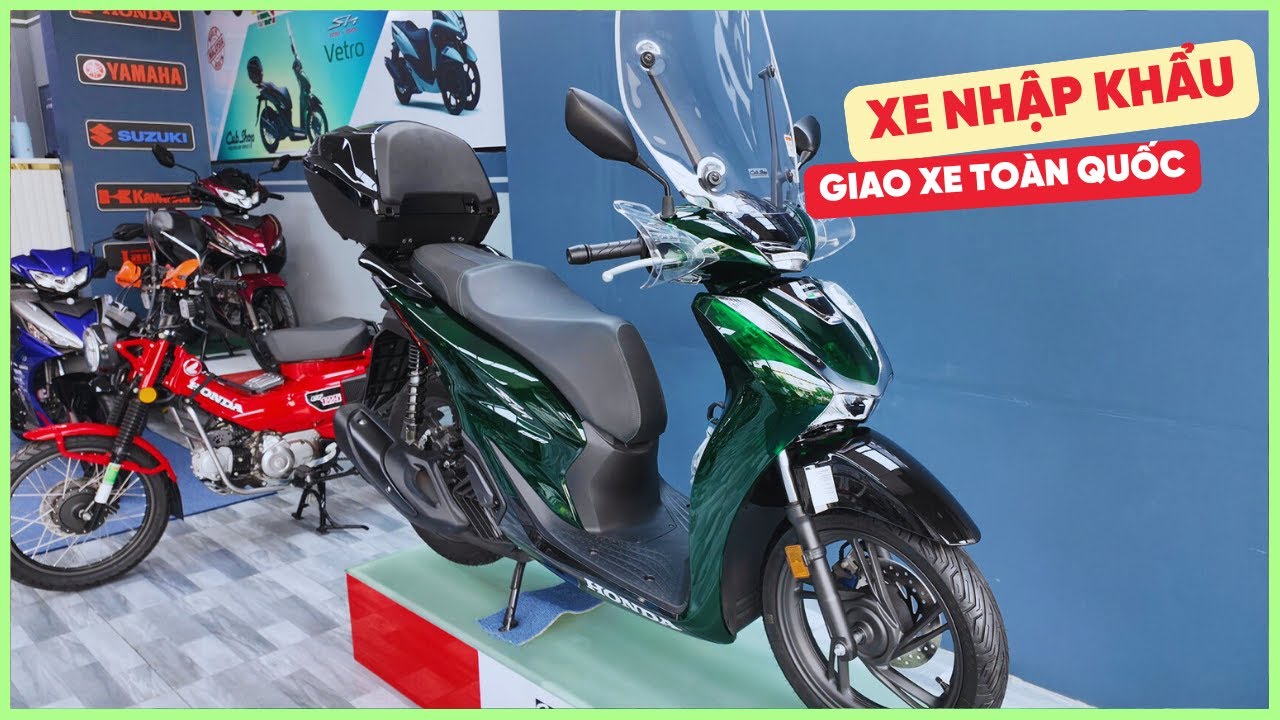 Honda SH Ý 150i Vetro đầu xuân em có khuyến mãi lớn. Đầy đủ xe Today 50cc, CT125 Thái Lan và Yamaha