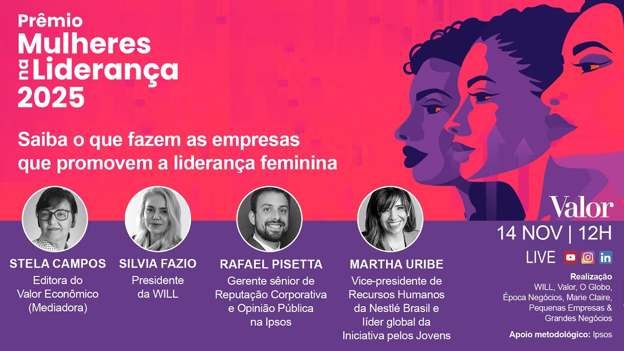 Pr&ecirc;mio Mulheres na Lideran&ccedil;a 2025