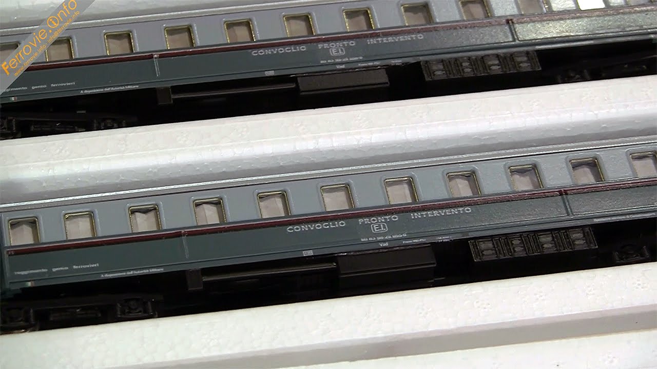 Il treno del Genio Ferrovieri in Scala H0