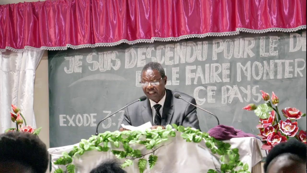 Pr&eacute;dication diffus&eacute;e en Direct depuis l'Assembl&eacute;e Locale de Kinshasa, R.D.Congo