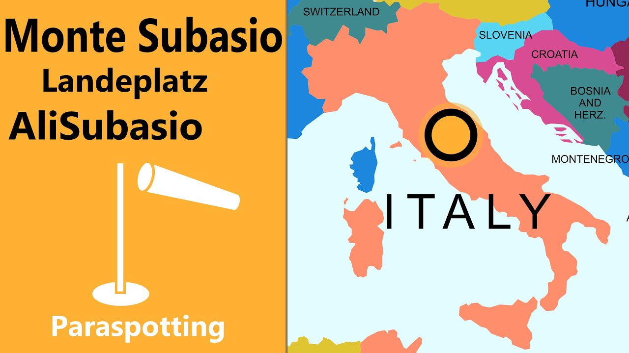 Landeplatz Alisubasio Assisi Monte Subasio Mittelitalien | Paraspotting