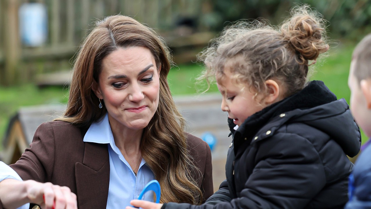 Princess Kate makes solo visit to Croydon school during Children's Mental Health Week