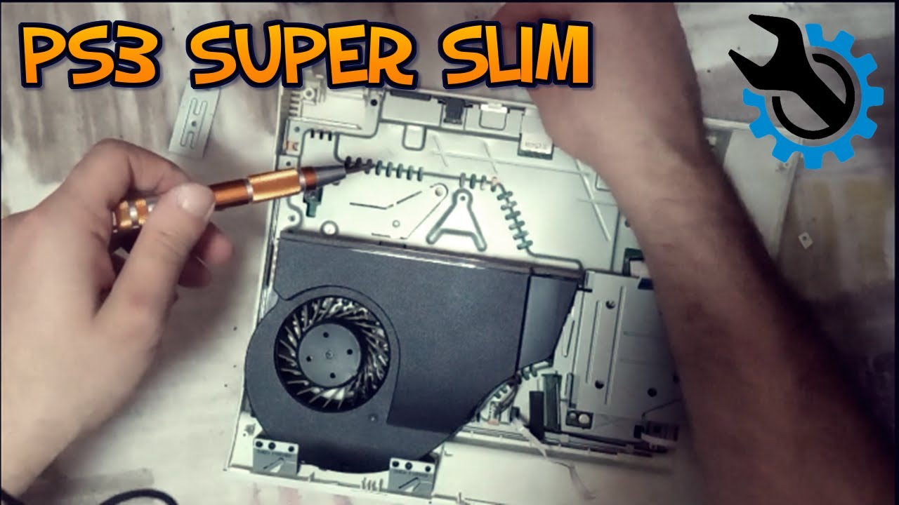 PS3 İÇİNİ AÇMA-SÖKME REHBERİ (PS3 Super Slim Disassembly)