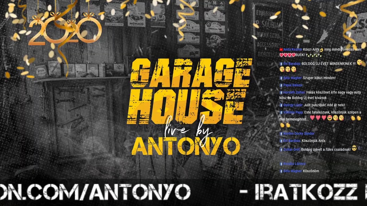 ANTONYO GARAGE LIVE - 2019.12.31