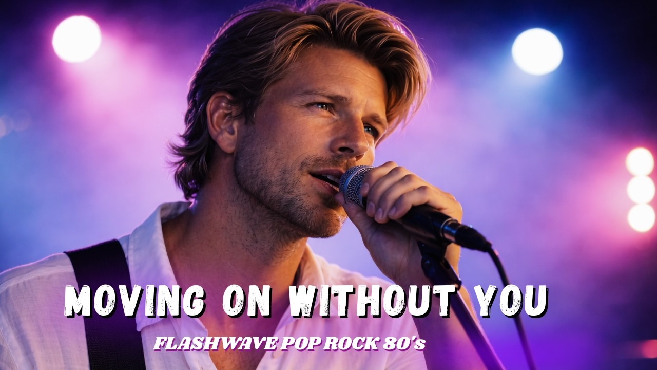 Moving On Without You | Emotional 80’s Pop Rock Song  Retro Love & Regret
