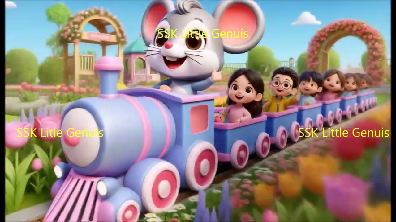 Rat train nursery rhyme # Nursery song rat train #ssklittlegenius #Rat train nursery rhyme song kids
