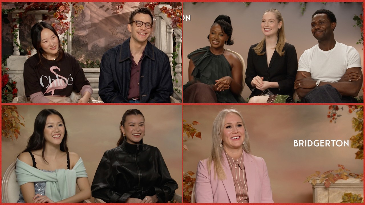 BRIDGERTON Season 4 Part 2 Interviews! SPOILERS! Luke Thompson, Yerin Ha, Hannah Dodd, Katie Leung