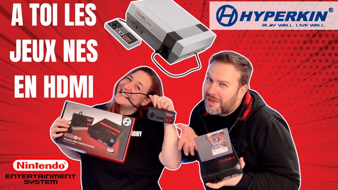 Console RETRON HD la NES de chez HYPERKIN nintendo achat unboxing