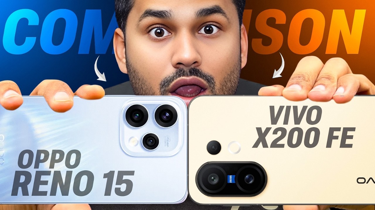 OPPO Reno 15 vs Vivo X200 FE– Speed & Camera Battle! 🔥 Hindi/Urdu