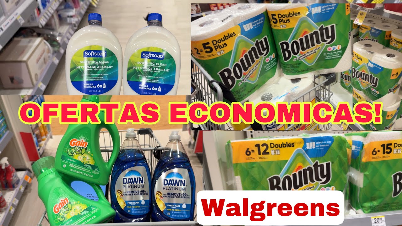 BOUNTY, DAWN y MÁS OFERTAS ECONÓMICAS! Walgreens 2/15-2/21
