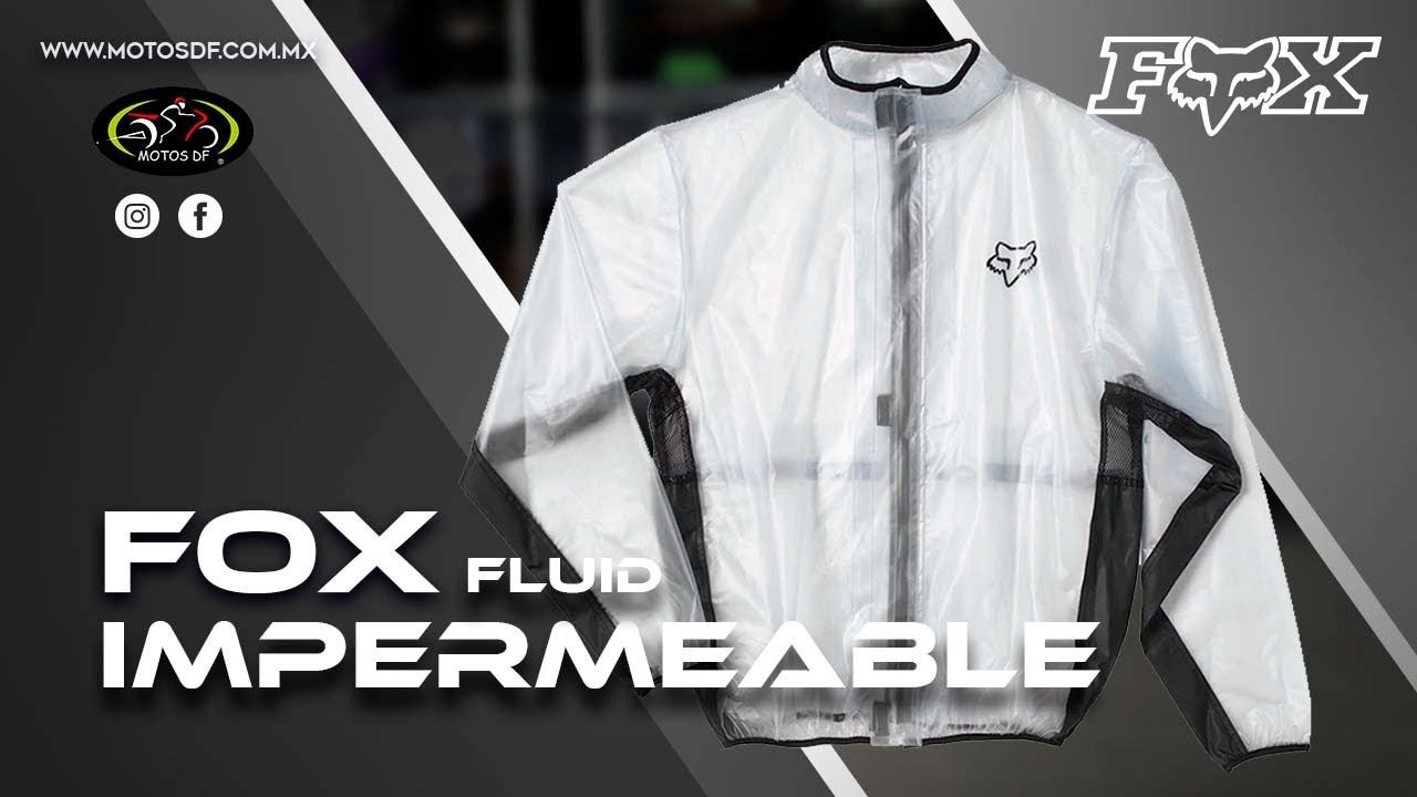 Impermeable Fox Mx Fluid Jacket