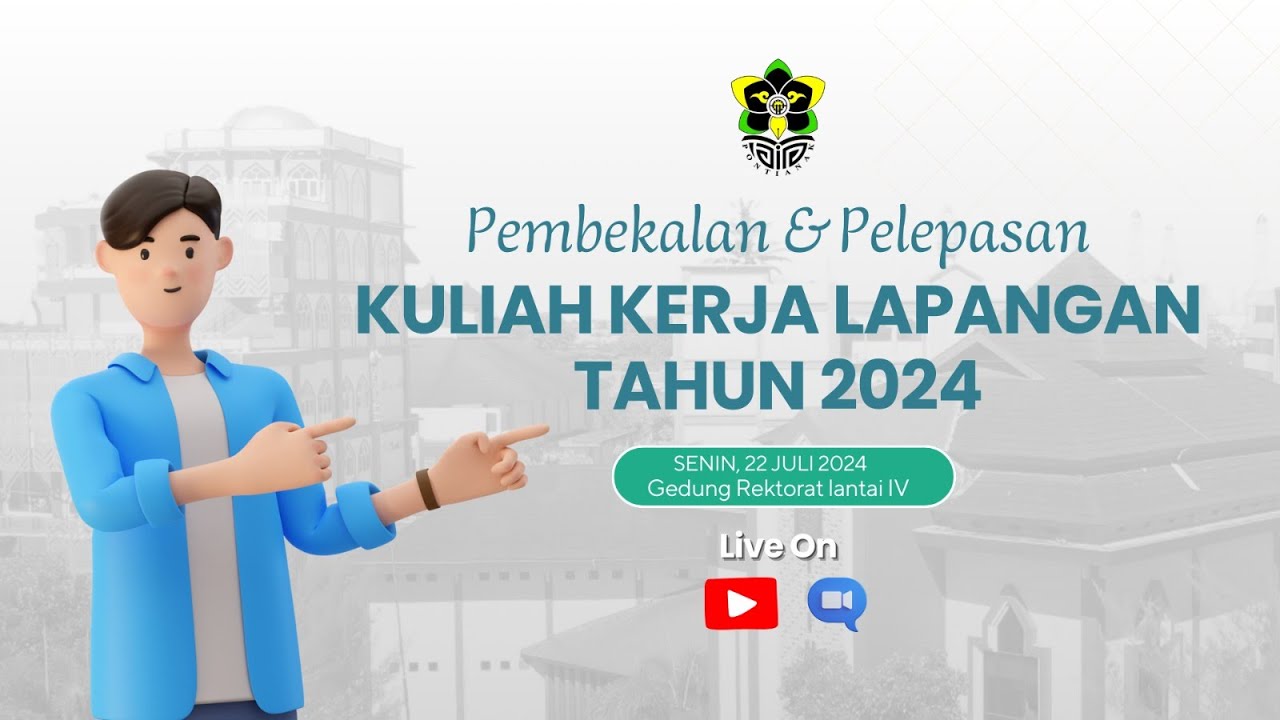 Pembekalan dan pelepasan KKL IAIN Pontianak 2024
