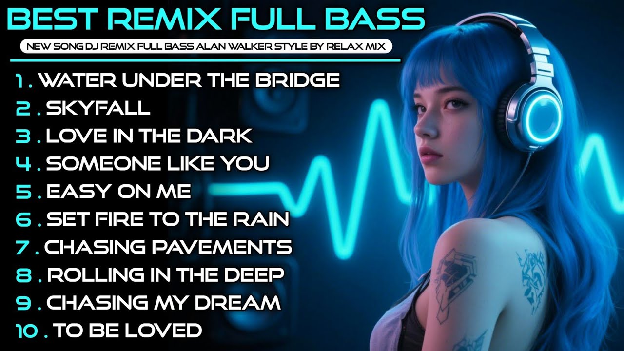 🌌🎧 Emotional EDM Full Bass Collection – Alan Walker Style x Relax Mix 🔥 #EDM #remix #chill