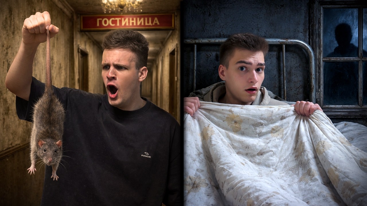 24 Часа В Самых ХУДШИХ ОТЕЛЯХ