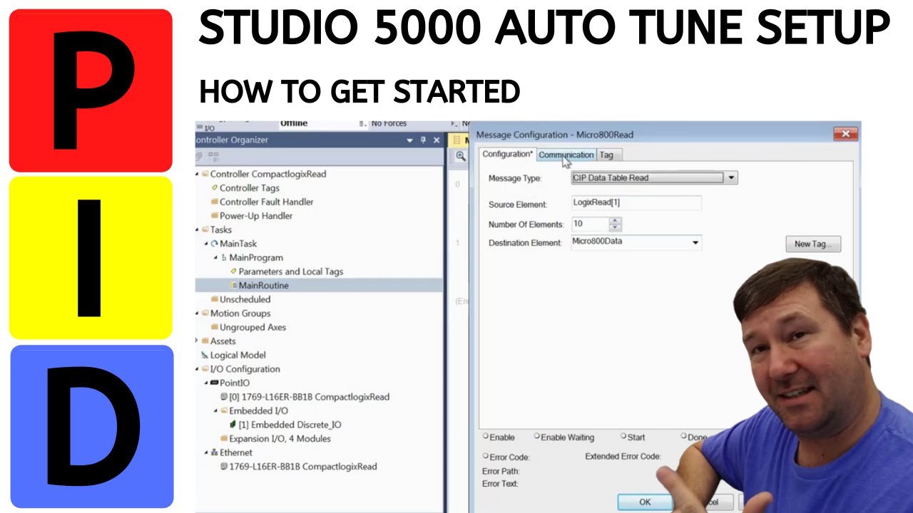 Set Up PIDE Auto Tuning in Studio 5000