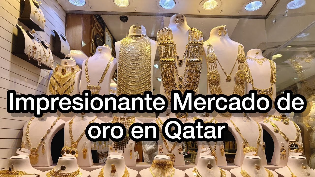 ¡Impresionante mercado de oro de Qatar!  🇧🇭 🤯.