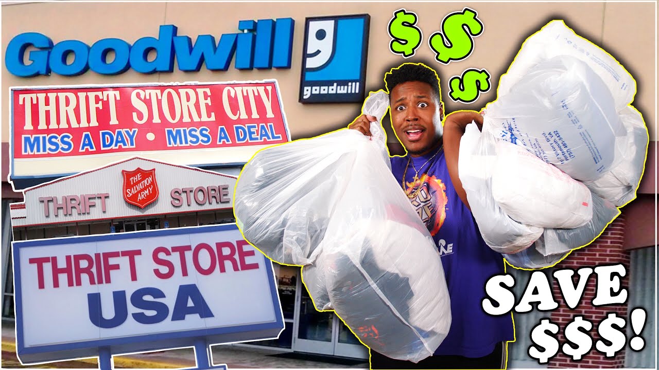 FINDING HEAT AT THE THRIFT! MY BIGGEST HAUL YET! 30+ PICKUPS! VINTAGE NIKE, CHAMPION, NASCAR & MORE!