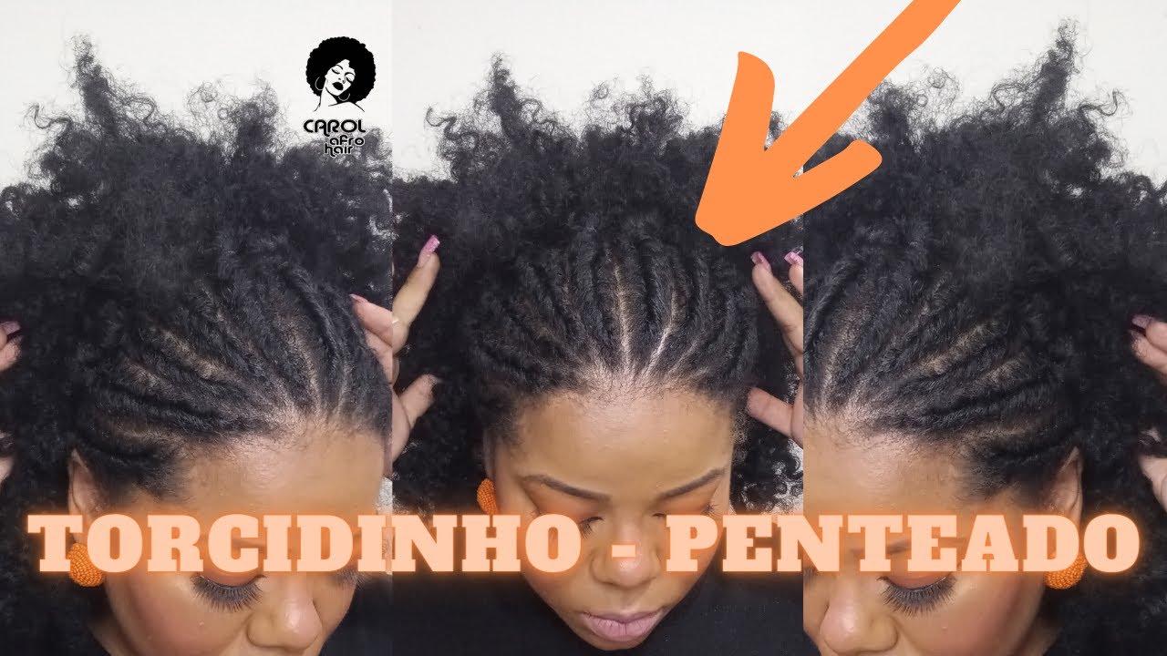 Penteado Cabelo Crespo Cacheado Tiara Torcidinho