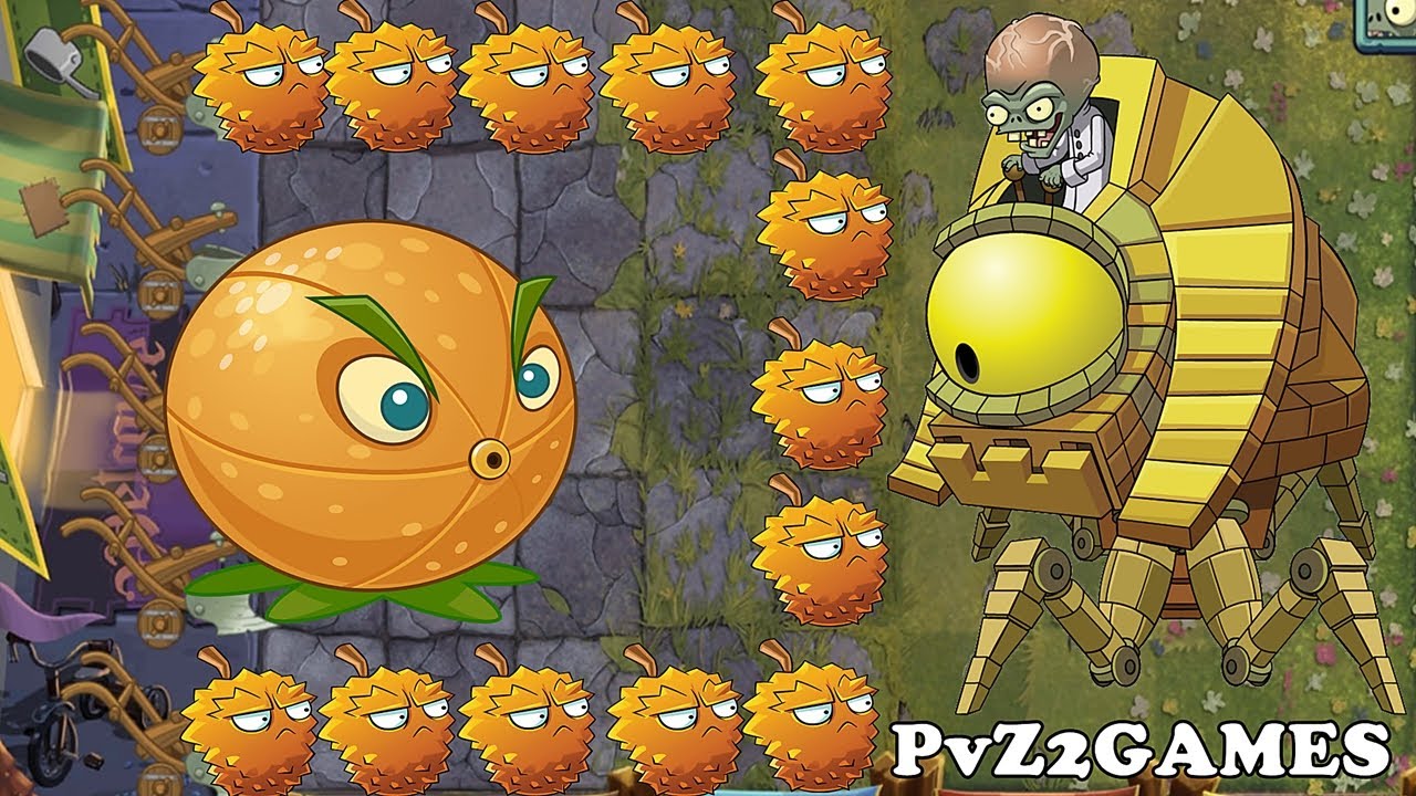 Plants vs Zombies 2 Arena: Citron PvZ2 Vs Zomboss: Gameplay 2021