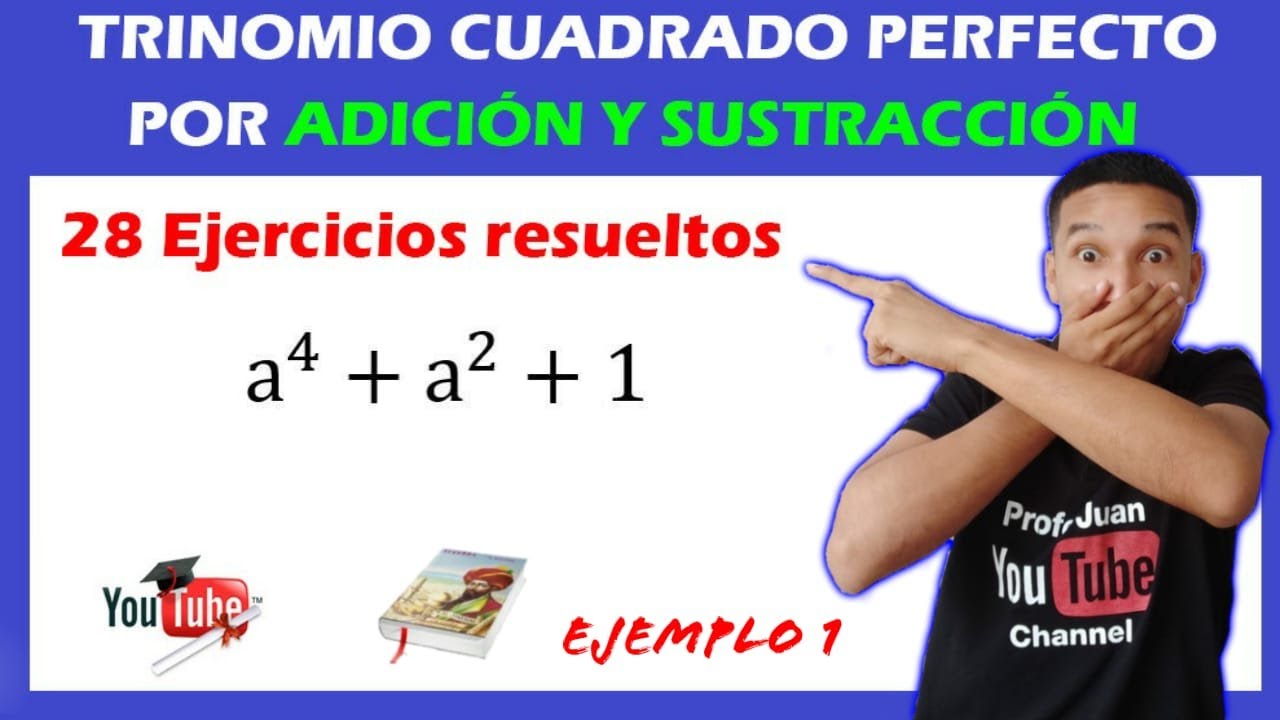 😍 👉 Trinomio cuadrado perfecto POR ADICIÓN Y SUSTRACCIÓN✅