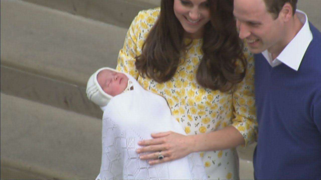By George, it's a girl! World welcomes royal baby