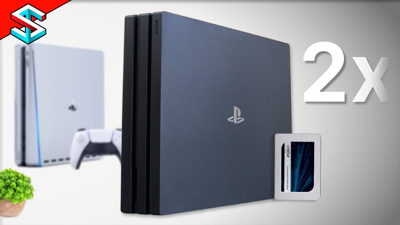 Обновление SSD для PS4 Pro — время загрузки примерно такое же, как у PS5? | Shades Of Tech ⬡
