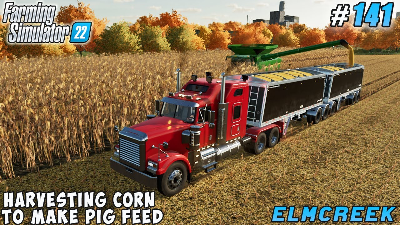 Commencing Ice Cream and Tomato Sauce Production, Corn Harvesting | Elmcreek Farm | FS 22 | ep #141