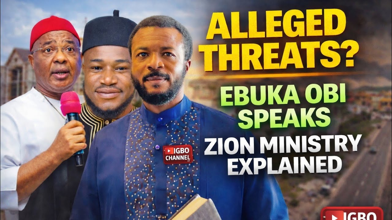 EVANGELIST EBUKA OBI ADDRESSES ALLEGED THREATS AT ZION MINISTRY PERMANENT SITE