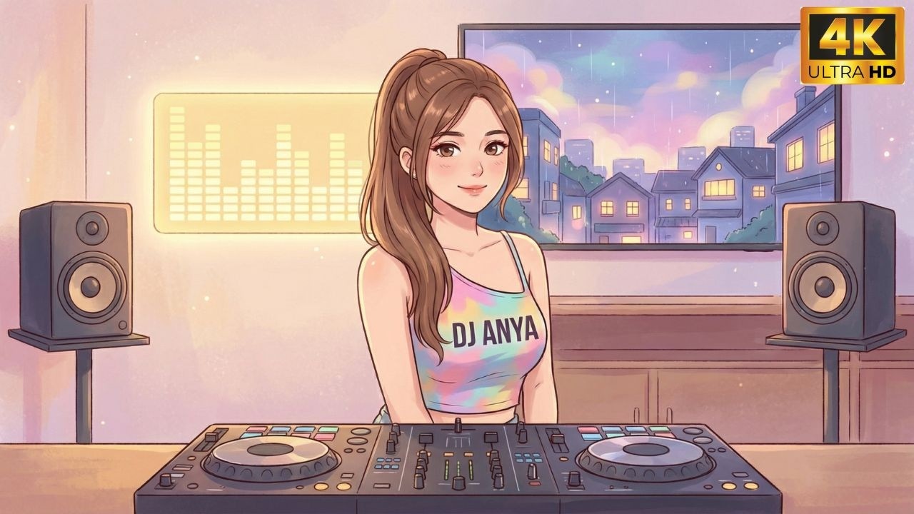 Smooth EDM Lofi DJ Mix for Relax & Focus | DJ Anya