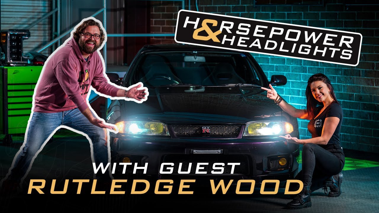 Мощность и фары: Skyline R33 GTR от Rutledge Woods с модифицированными фарами