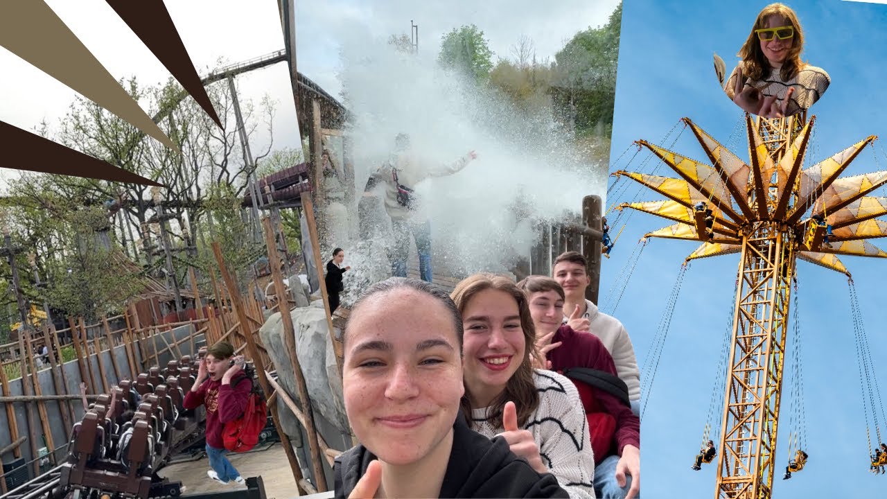 Je test les nouveautés 2024 du parc asterix! (ft amandine, adrien, shai