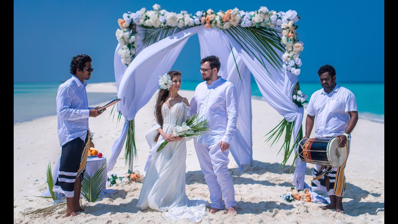Свадьба На Мальдивах Sun Siyam Olhuveli resort wedding Maldives